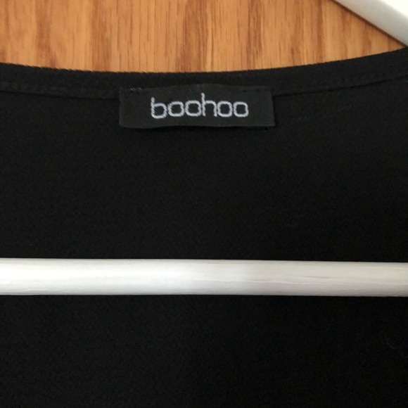 BOOHOO BLACK BLOUSE - Picture 2 of 4